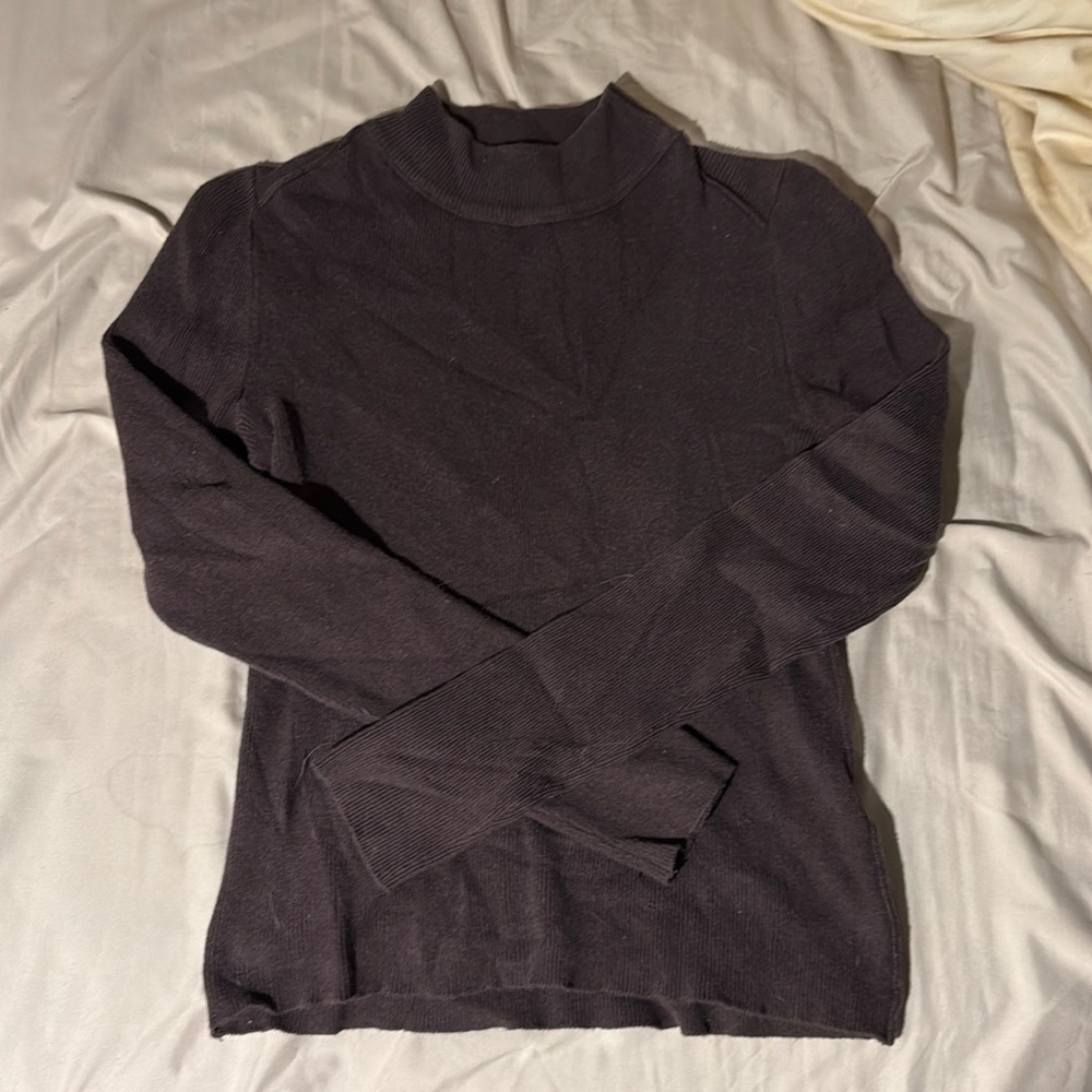 Brown BDG mock turtleneck
